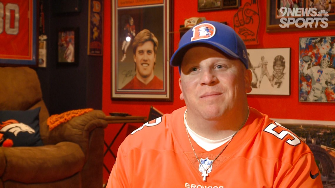 Grover loves his Broncos 'man cave', Local News