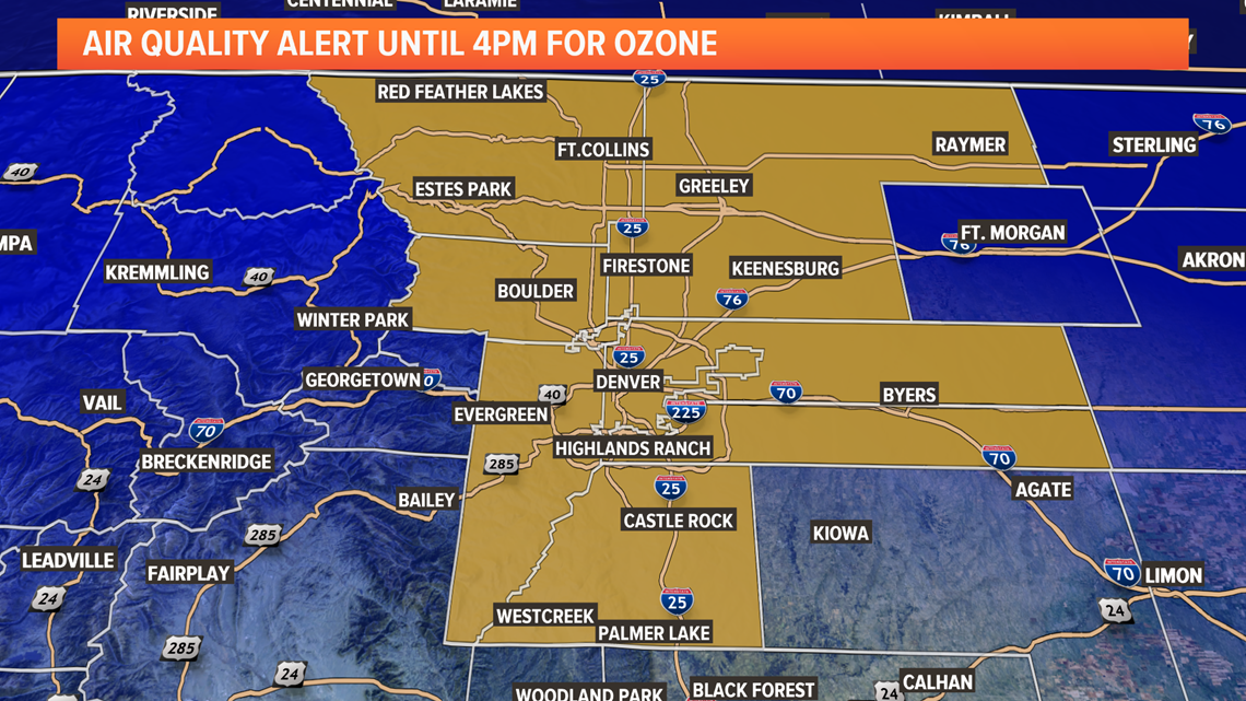 Denver, Colorado, Front Range weather forecast