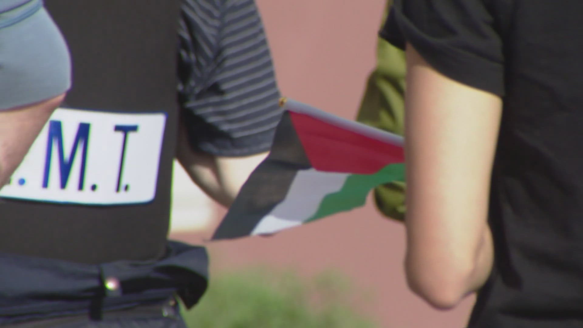 The pro-Palestinian protest encampment has been on Auraria Campus' Tivoli Quad for three weeks.