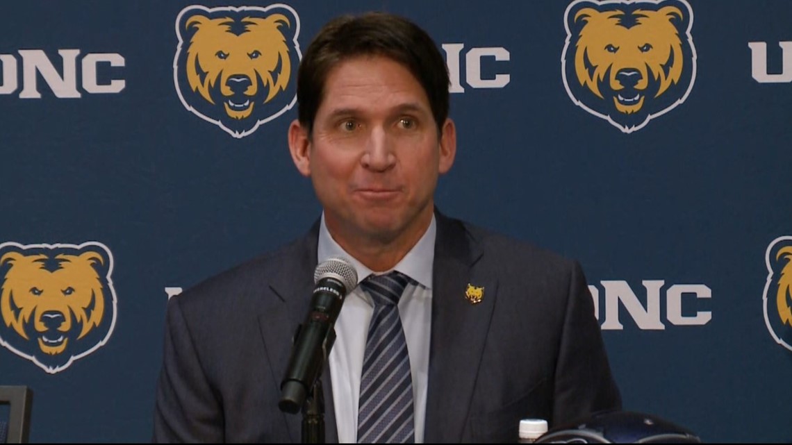 Ed McCaffrey must have angels on his side in Greeley. Because his first  home win with UNC Bears felt Heaven-sent.