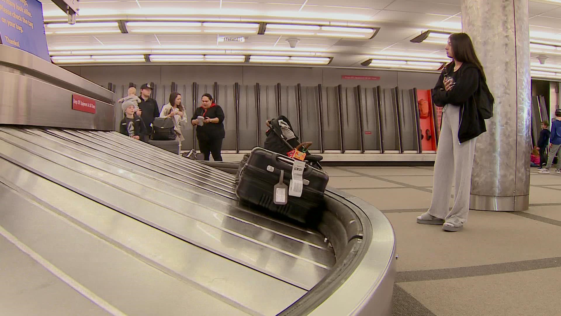 After a chaotic holiday season, luggage is no longer getting stranded like passengers.