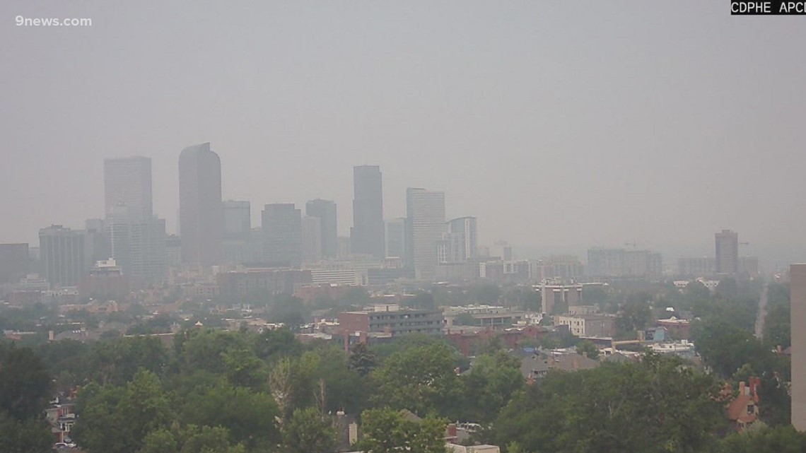 Denver air quality on Monday ranked among the worst on Earth