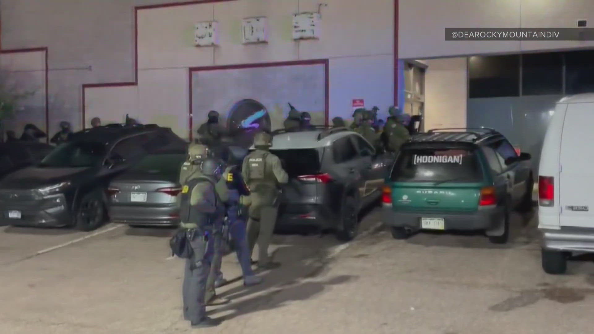 On Tuesday, 9NEWS Investigates was able to confirm the identities of two of the 114 people taken into custody in this raid.