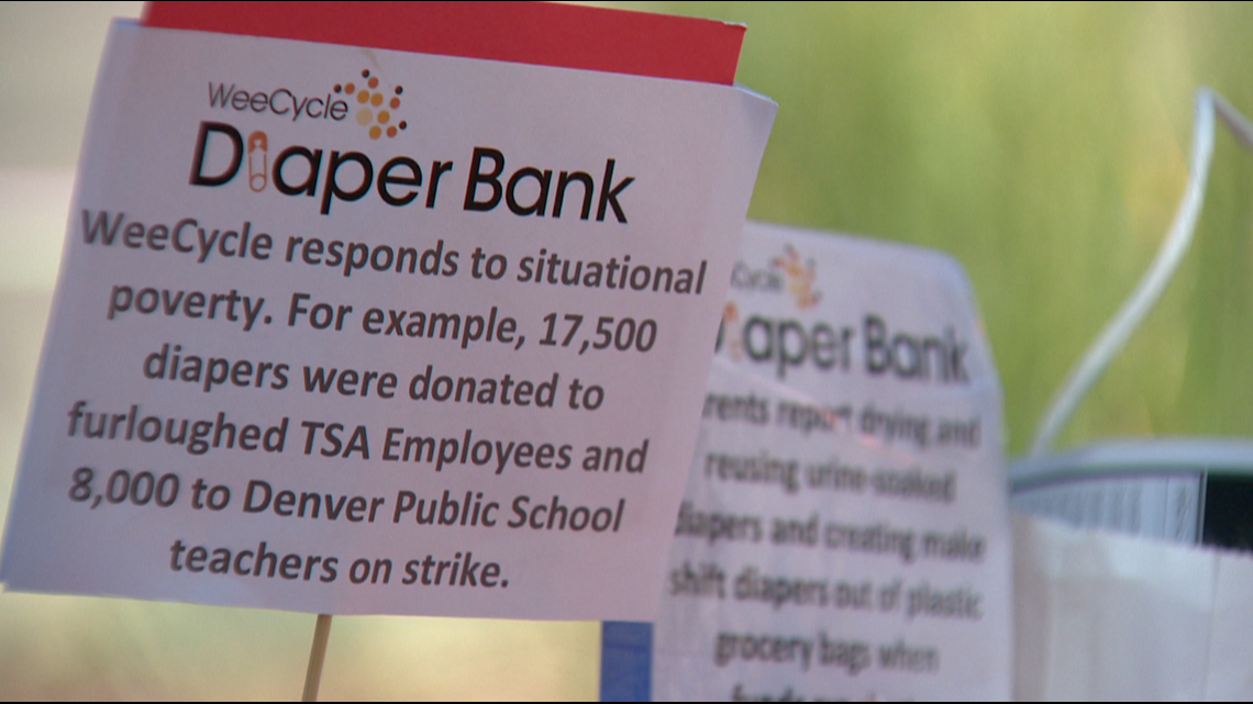 Denver nonprofits raise awareness for diaper needs