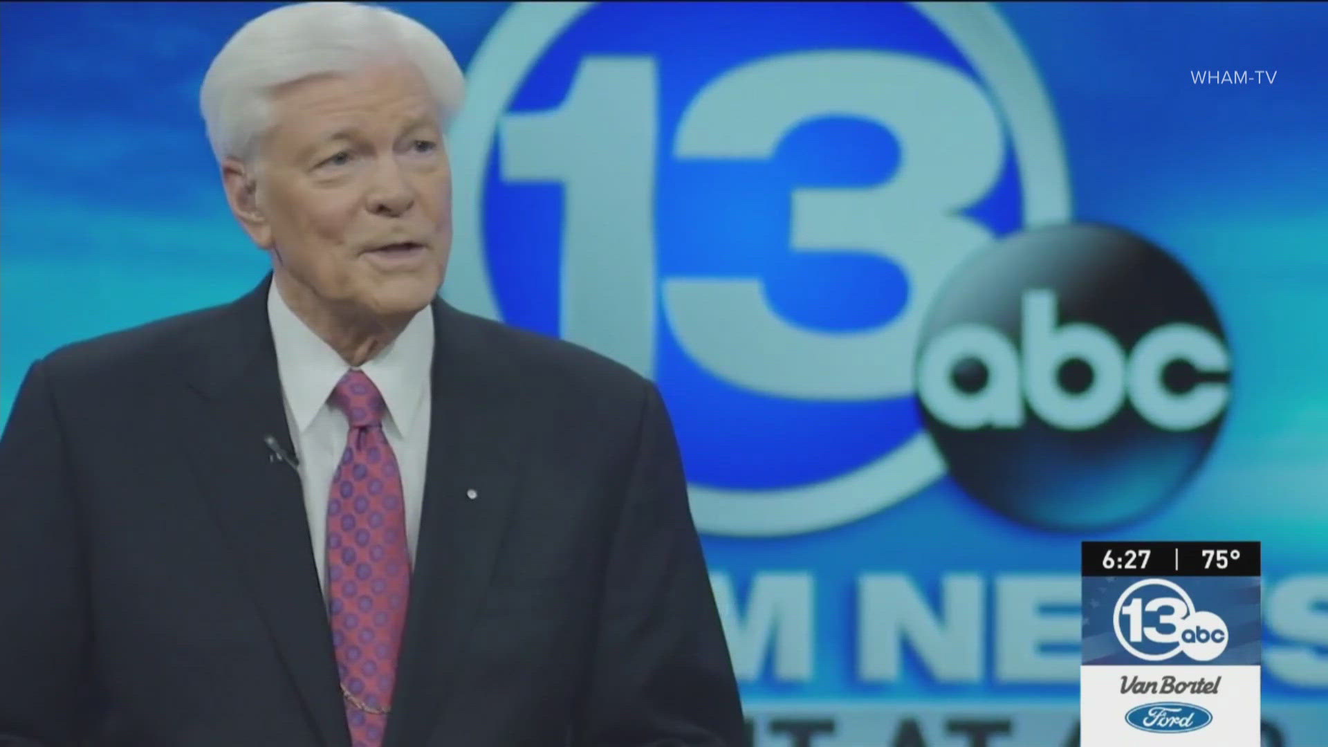 Don Alhart retired Thursday after a Guiness World Record career of 58 years at Channel 13 in Rochester, New York.