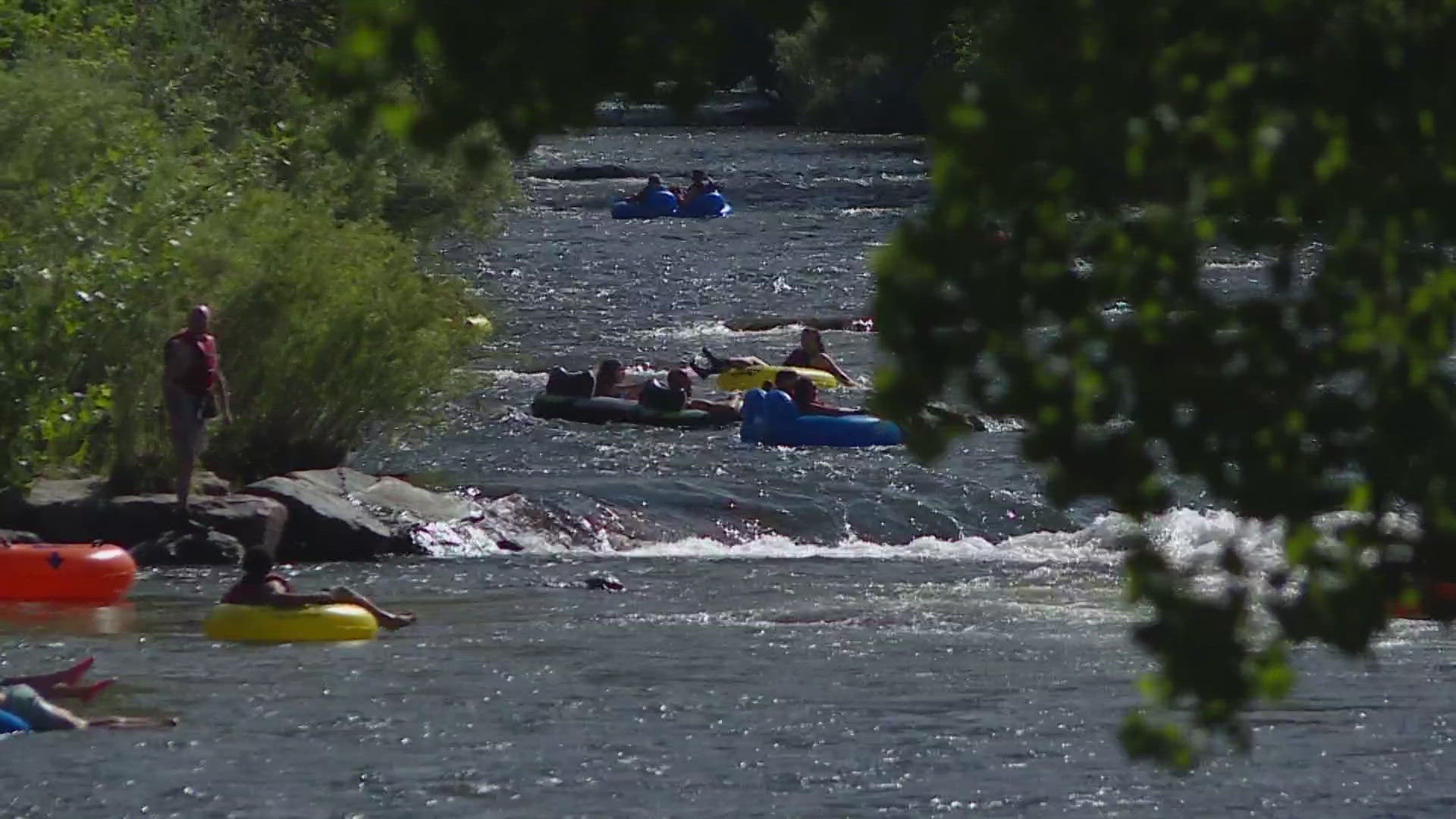 Golden Fire has received four calls for water rescues since July 1.