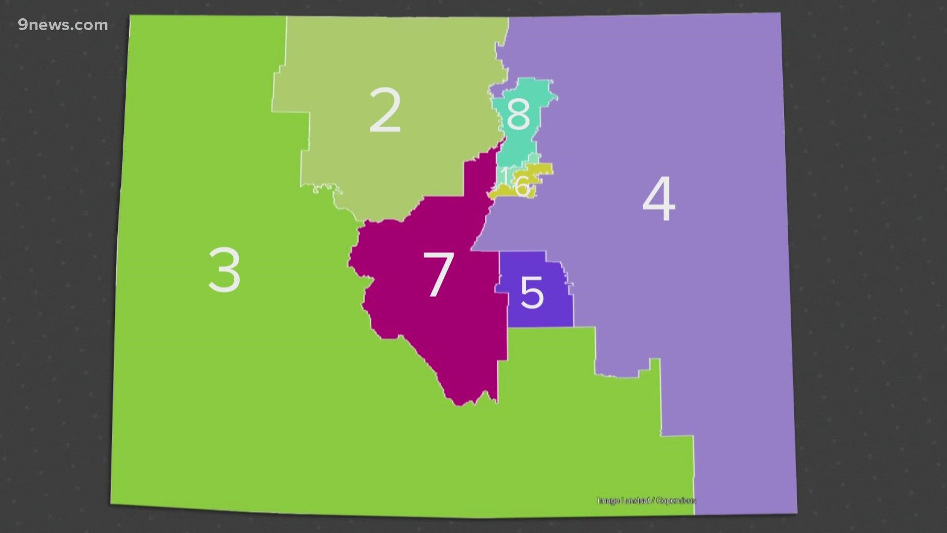 The commission selected a map that gives Republicans a chance to win half the seats Colorado sends to Congress.