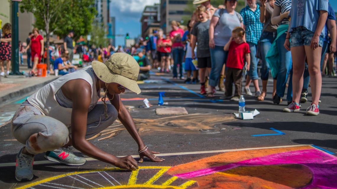 Photos Denver Chalk Art Festival In Larimer Square 5068