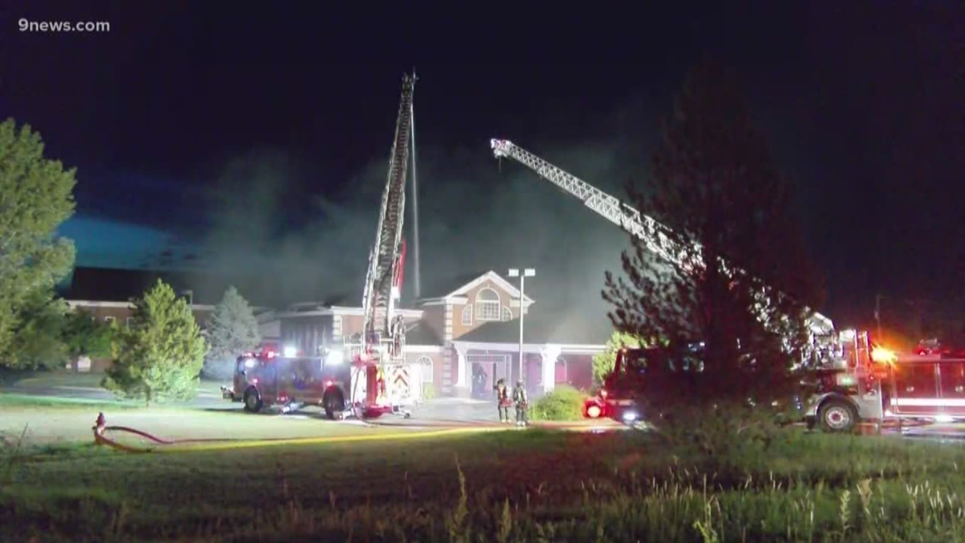 Lightning reportedly takes out steeple, starts fire at Greeley church ...