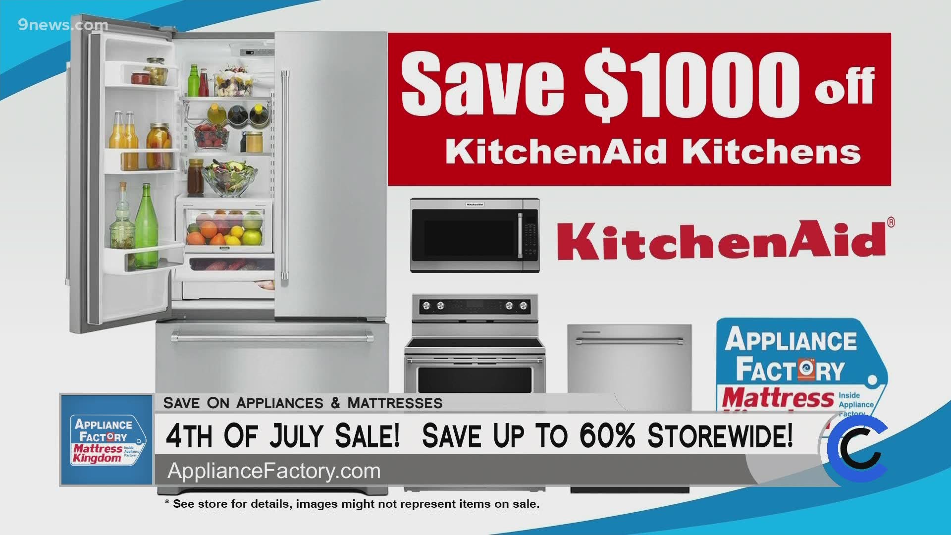 Check out all the great deals at Appliance Factory and Mattress Kingdom while shopping safely. Learn more and find a location near you at ApplianceFactory.com.