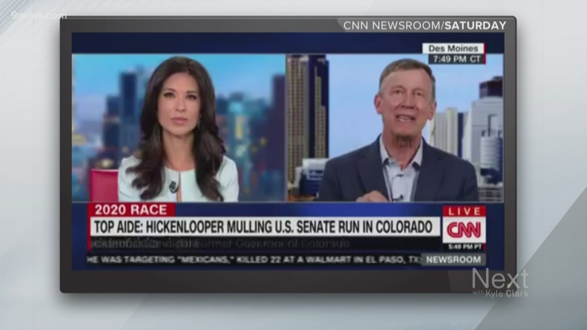 The trivia answer is 164 days - former Colorado Governor John Hickenlooper's presidential campaign lasted 164 days. Marshall Zelinger breaks down what Hickenlooper has said about running for Senate.