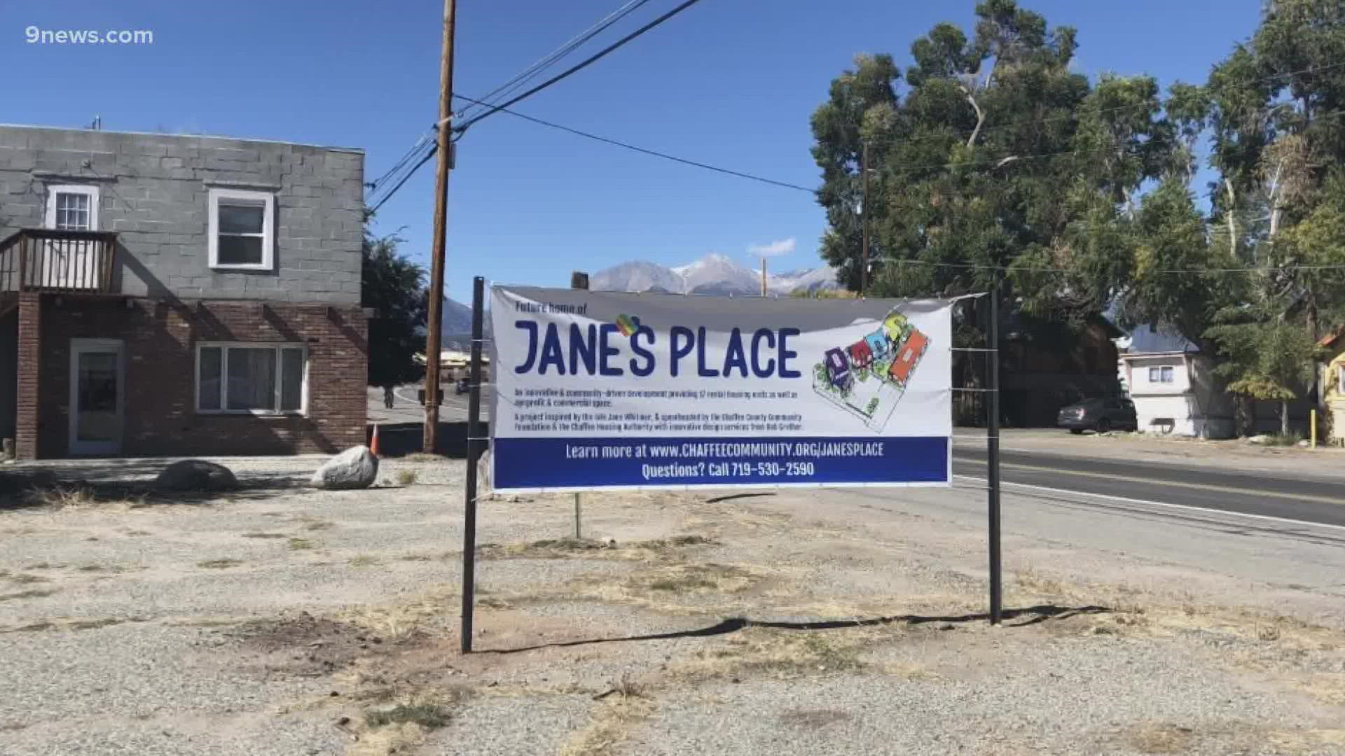 Jane’s Place will be 17 affordable apartments in the heart of Salida with office space for non-profits, a co-working center and social enterprise coffee shop.