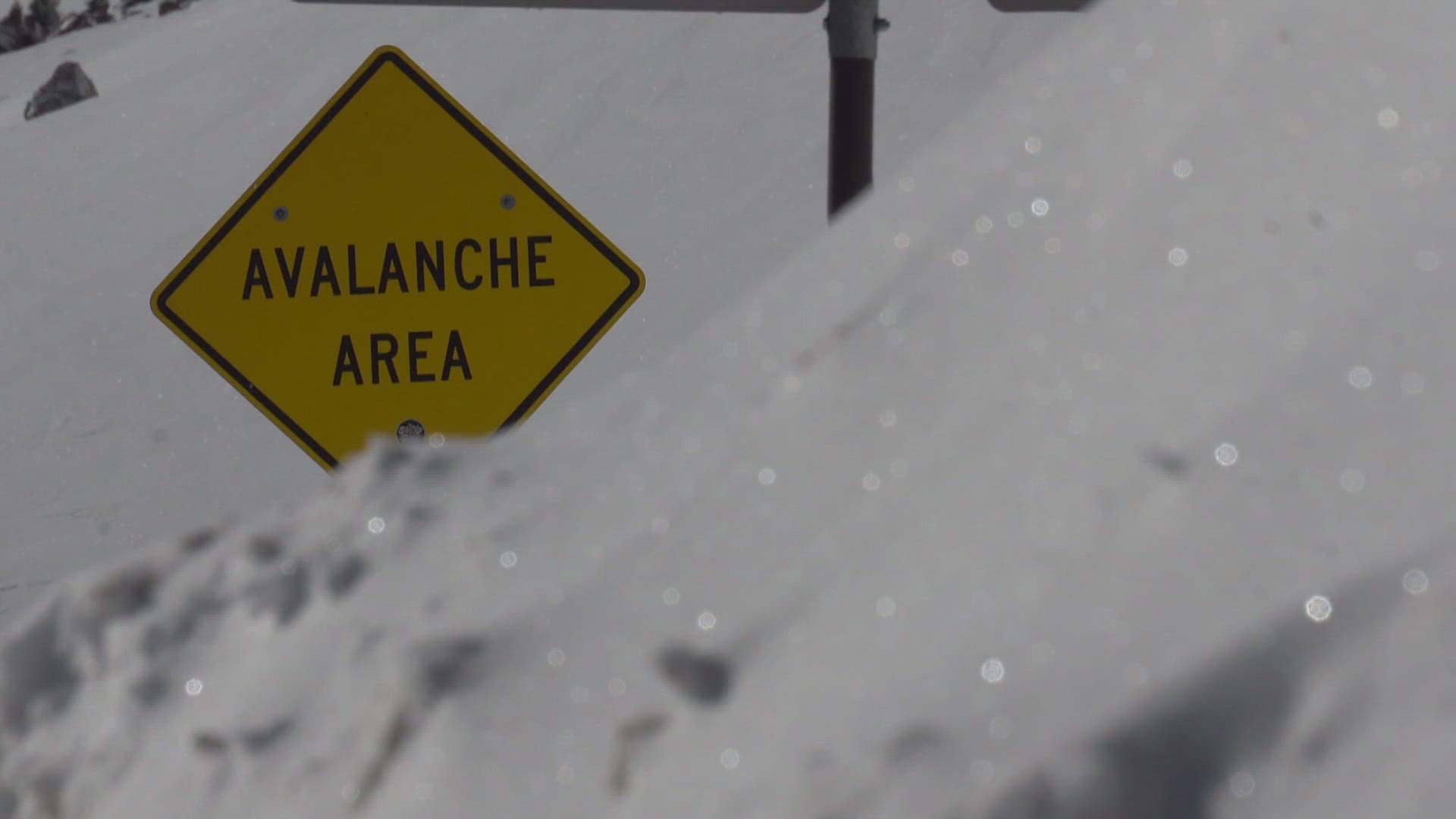 A driver is safe after being swept up in a Loveland Pass avalanche on Friday evening at the Seven Sisters slide area. Rescuers say these incidents are rare. 
