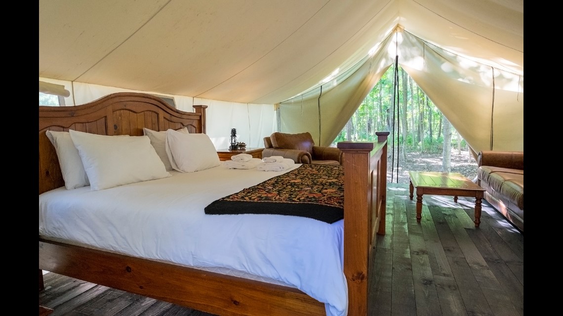 Glamping at the Denver Home Show