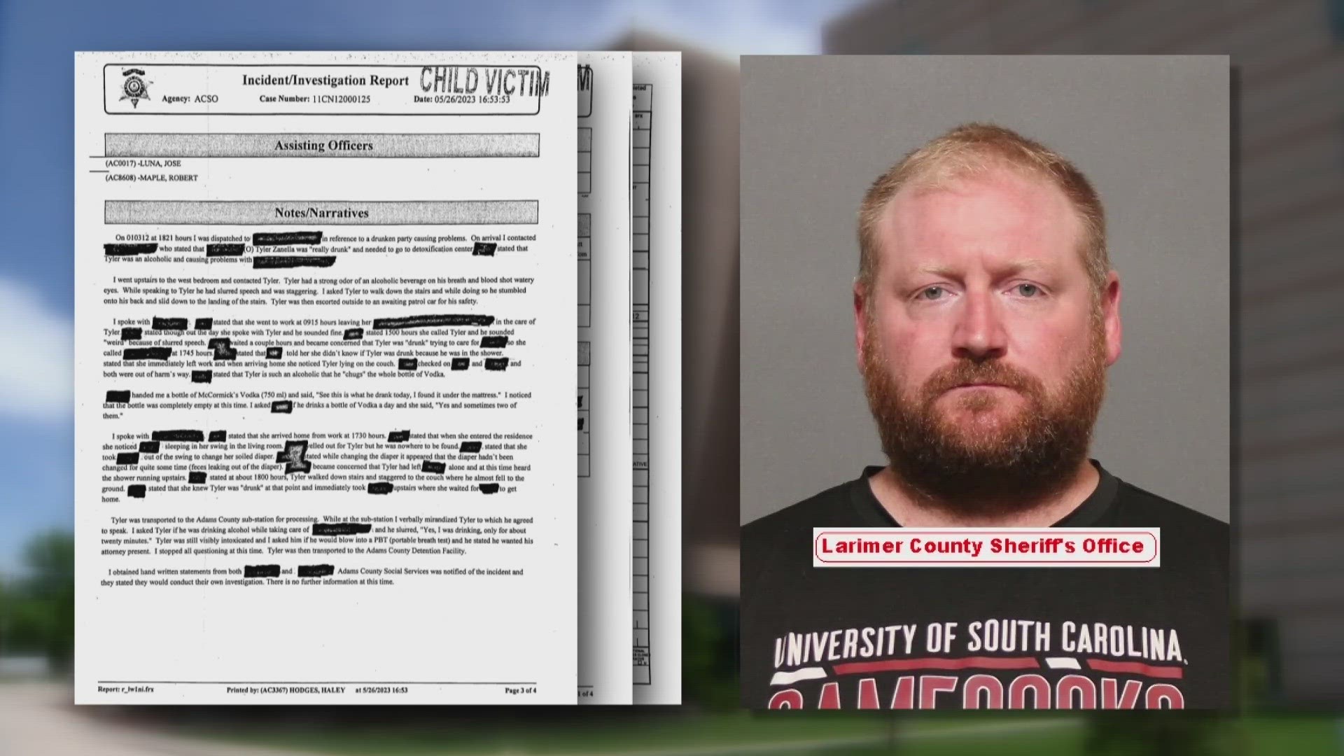 A man arrested for assaulting two students in Fort Collins has a history of child abuse and now we know the details.