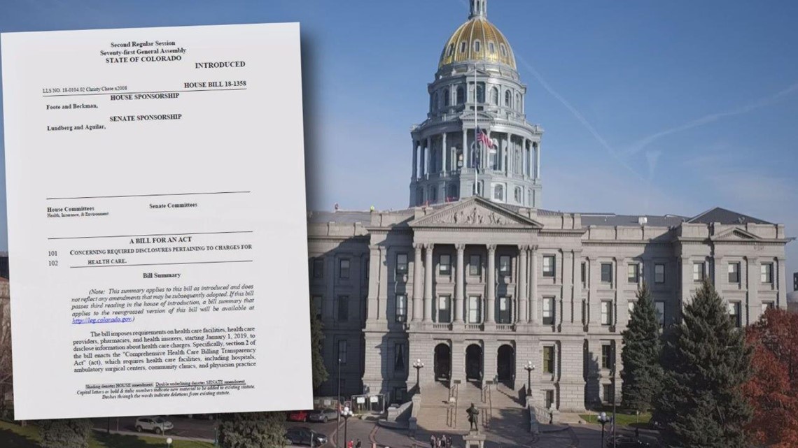 Bipartisan Bill To Bring Transparency To Colorado Health Care Costs ...