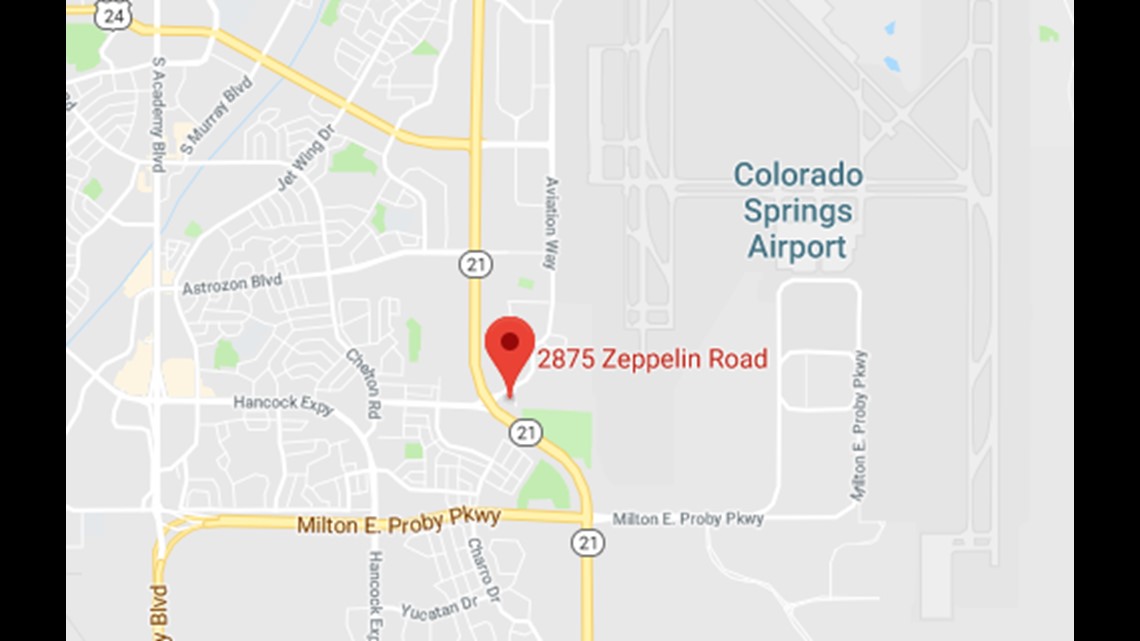 Shots fired near Colorado Springs airport