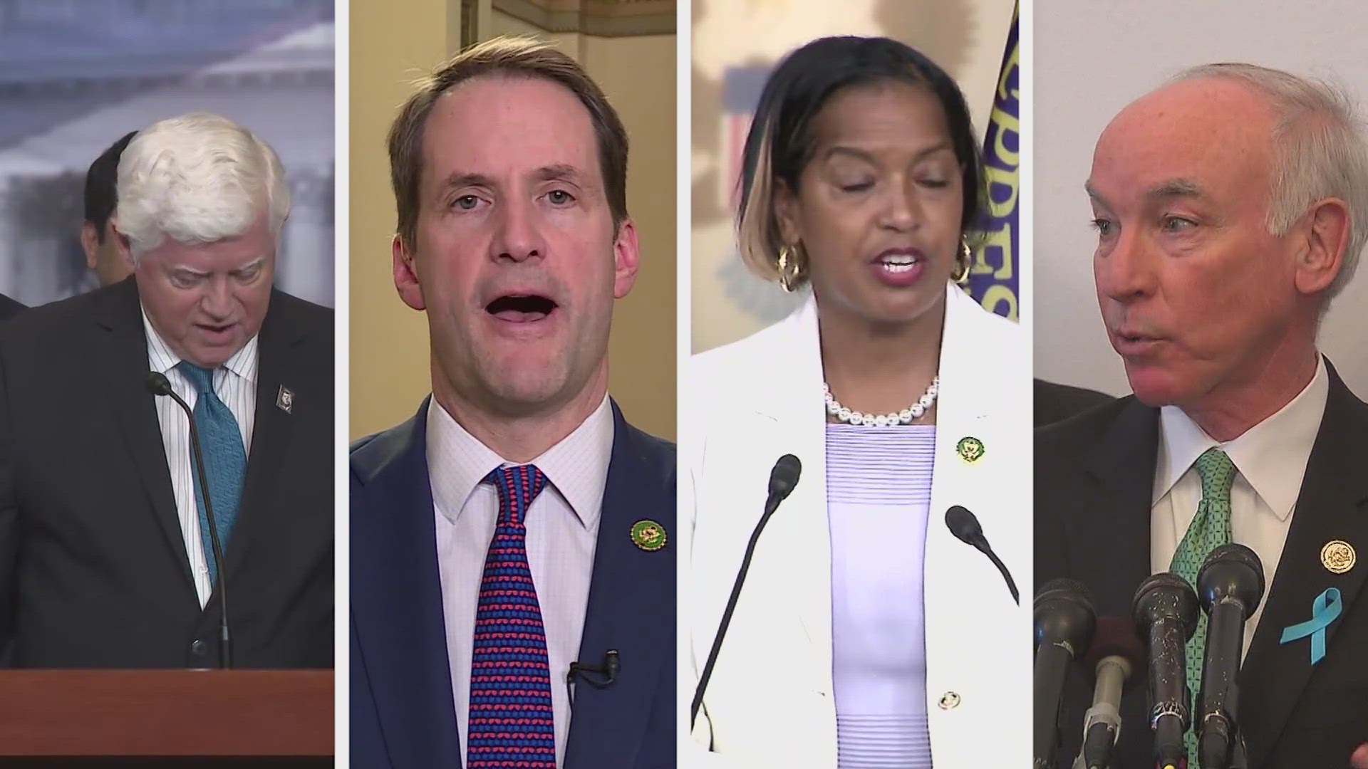 US Representatives Joe Courtney, Jahana Hayes, Jim Hines and John Larson, all from Connecticut, issued individual statements to say they were targeted.