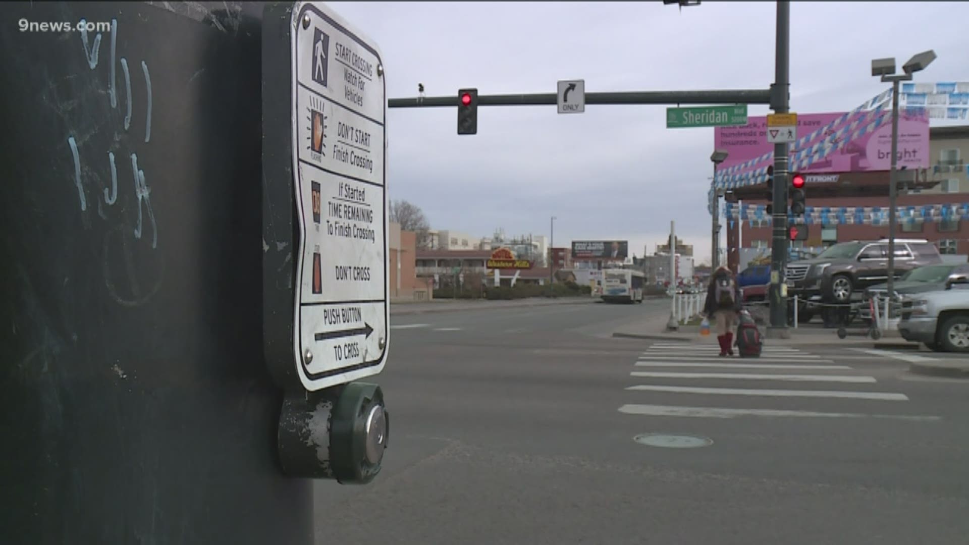 Colfax Avenue is part of the so-called "High Injury Network" in Denver. That means it's one of the 5 percent of streets that make up 50 percent of traffic crashes.