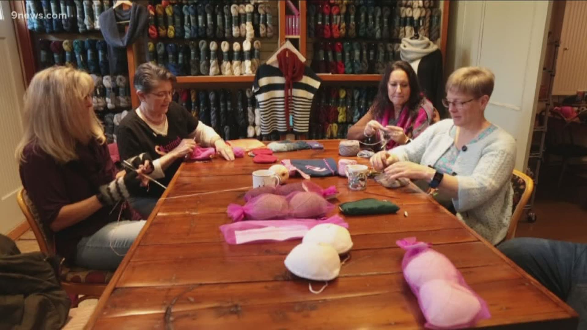 This week in our Warrior Way series, we visit the Colorado Knitted Knockers, and see how they're making a difference one stitch at a time.