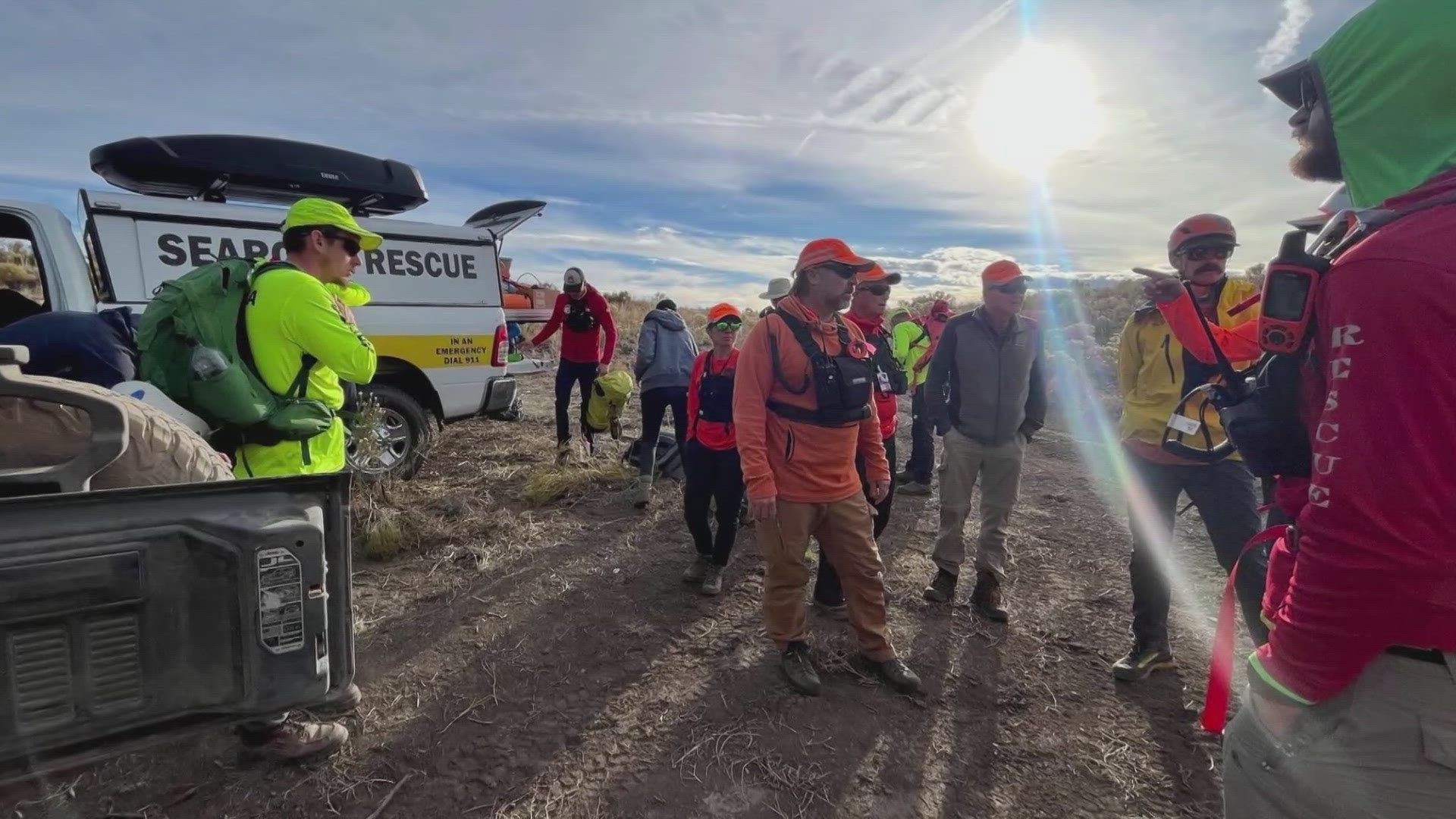 When the hunter didn't come back to camp on Oct. 30 and 31, search and rescue crews were dispatched to find him. He was found in an area of rough terrain.