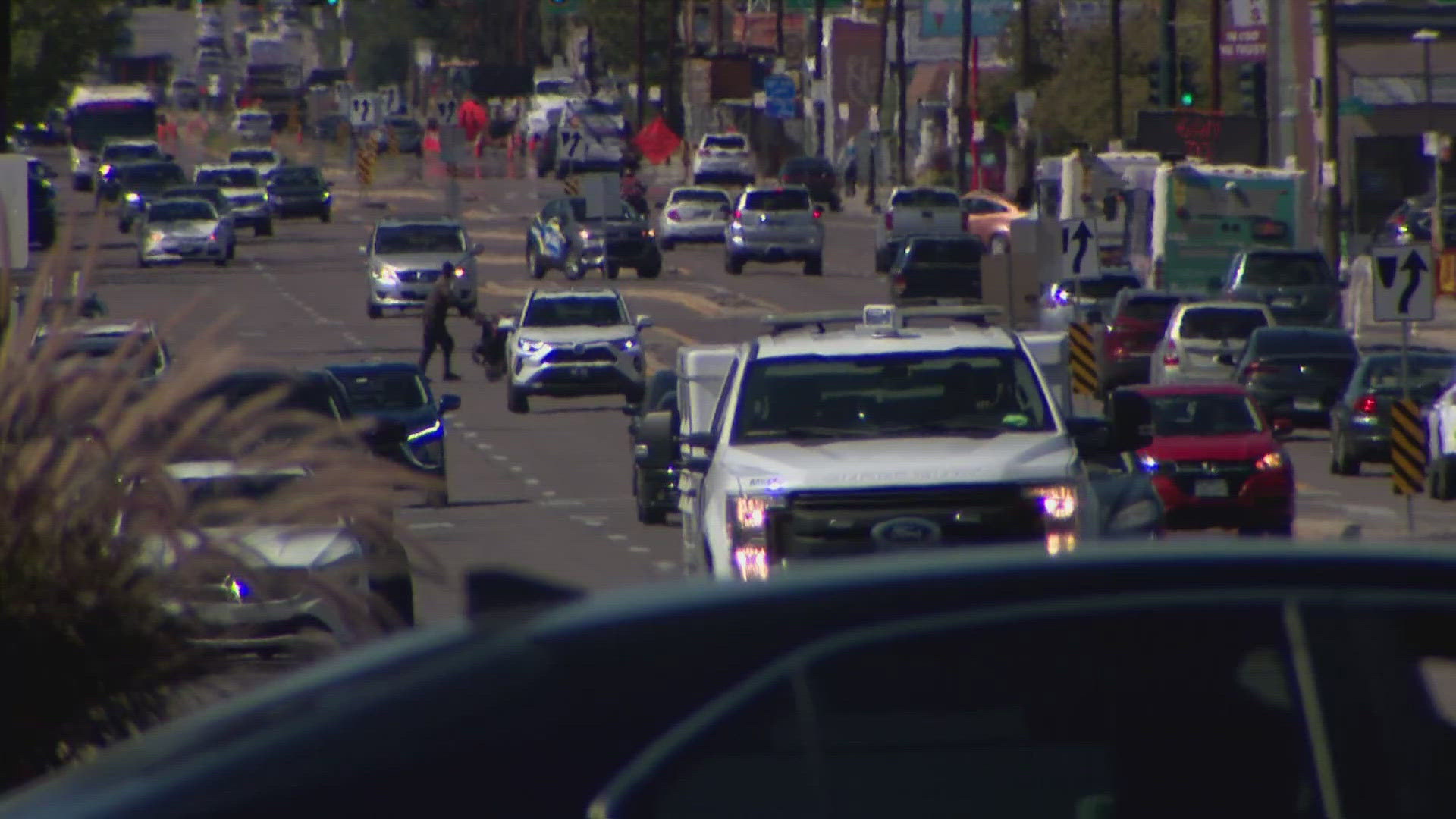 Denver is building a bus rapid transit along Colfax Avenue, but the project won't be finished until 2027.