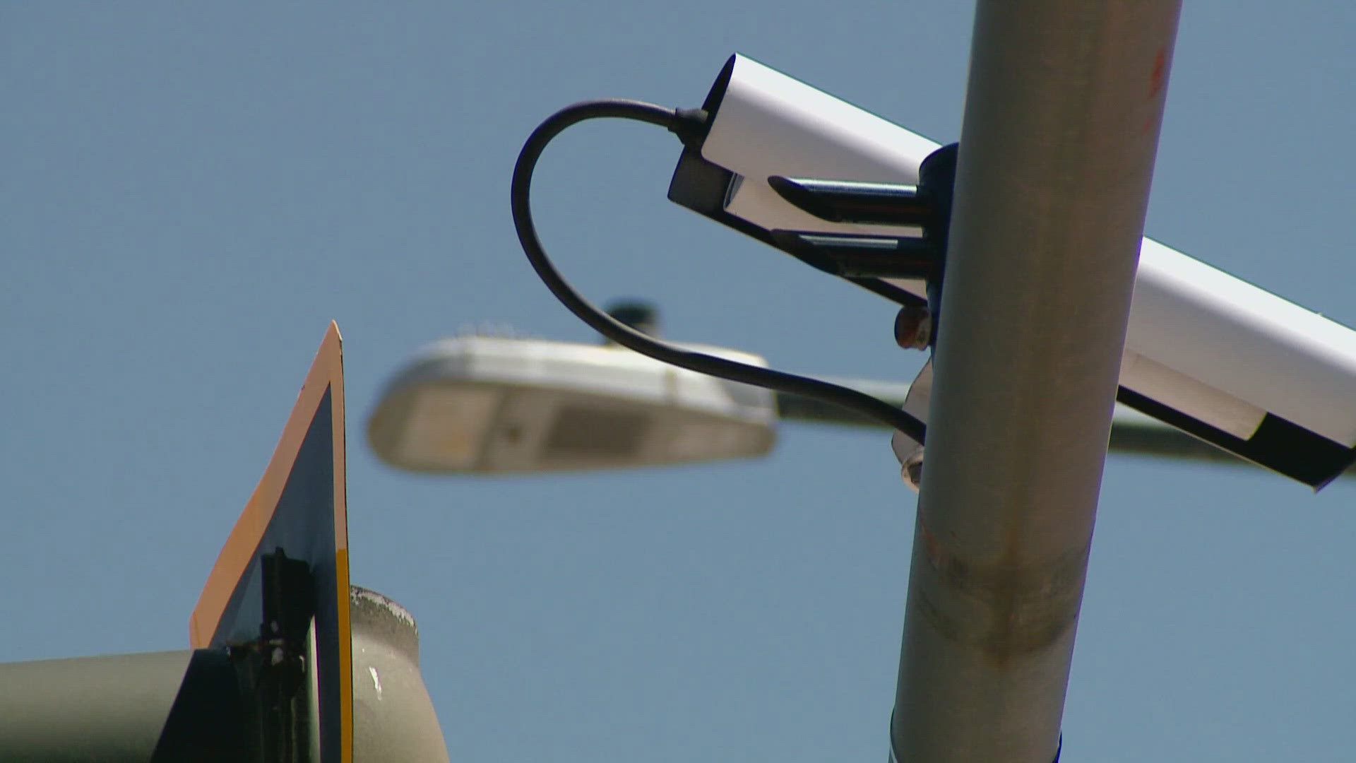 Automatic license plate readers were installed last year to help Denver police crack down on car thefts.