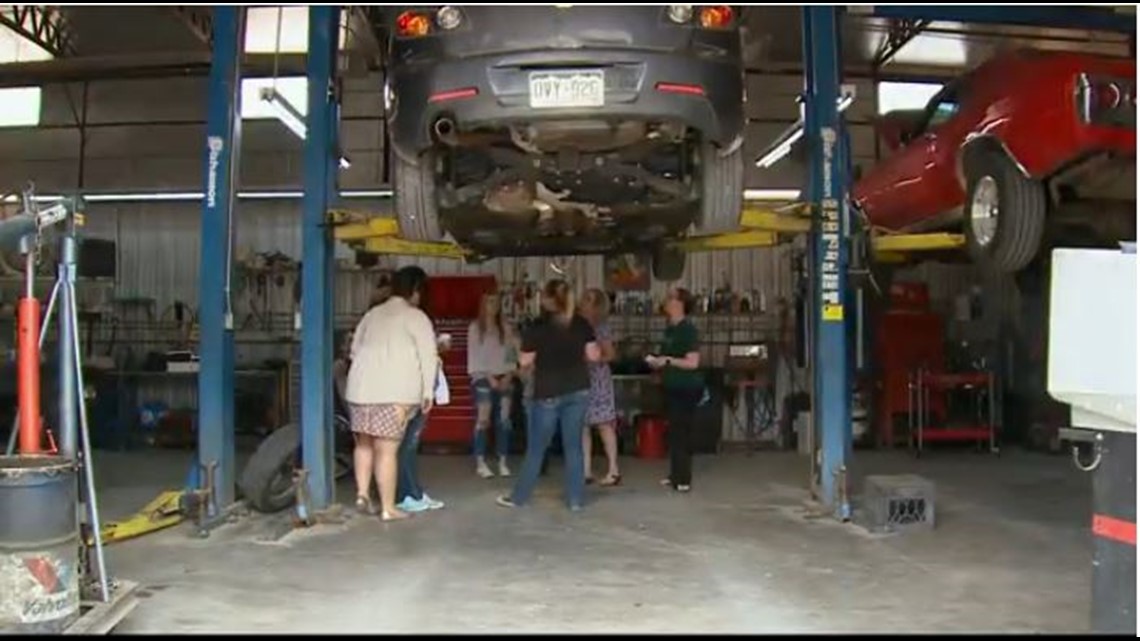 Castle Rock auto repair shop teaches, empowers women