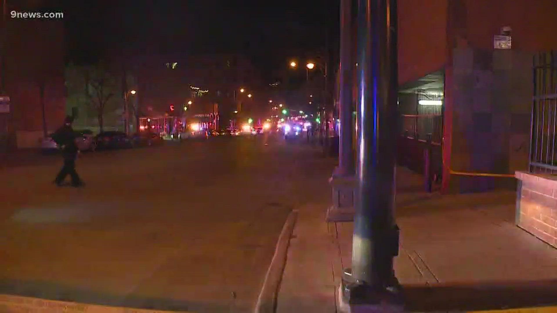 Five people were shot in lower downtown Denver early Sunday morning.