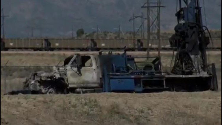 2 killed when drilling truck catches fire near Fountain power plant