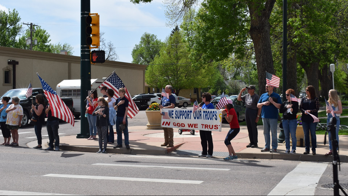 Procession honors fallen soldier Spc. Gabe Conde | 9news.com