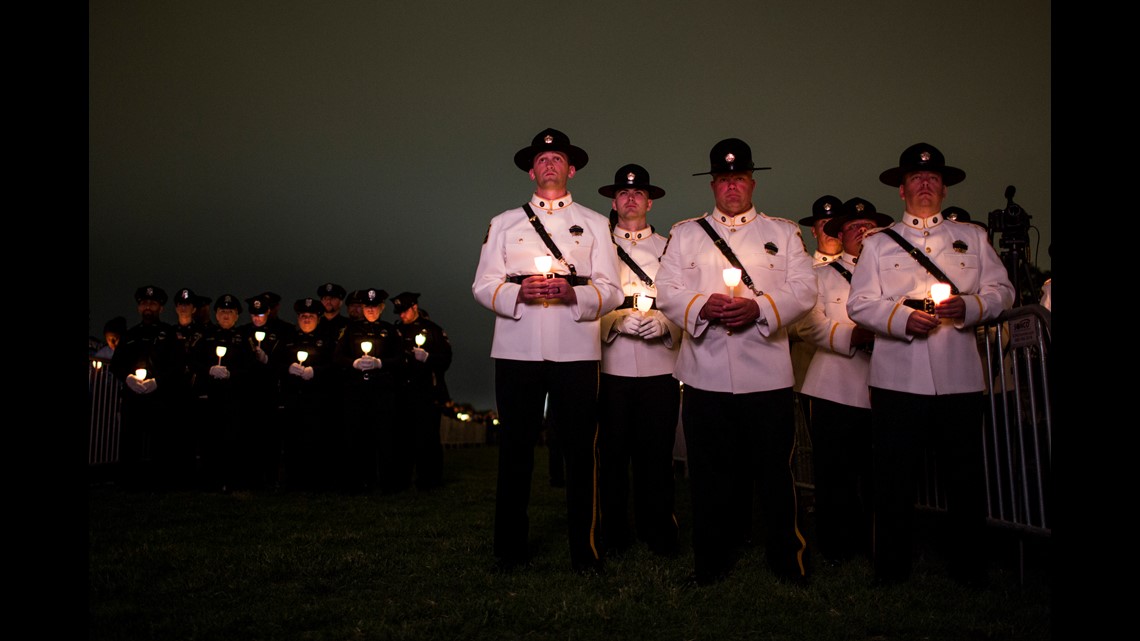 PHOTOS Police week Candlelight vigil