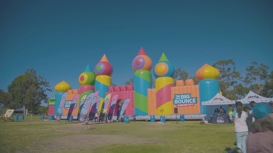 FUNBOX — The World's Biggest Bounce House — is at Park Meadows Mall