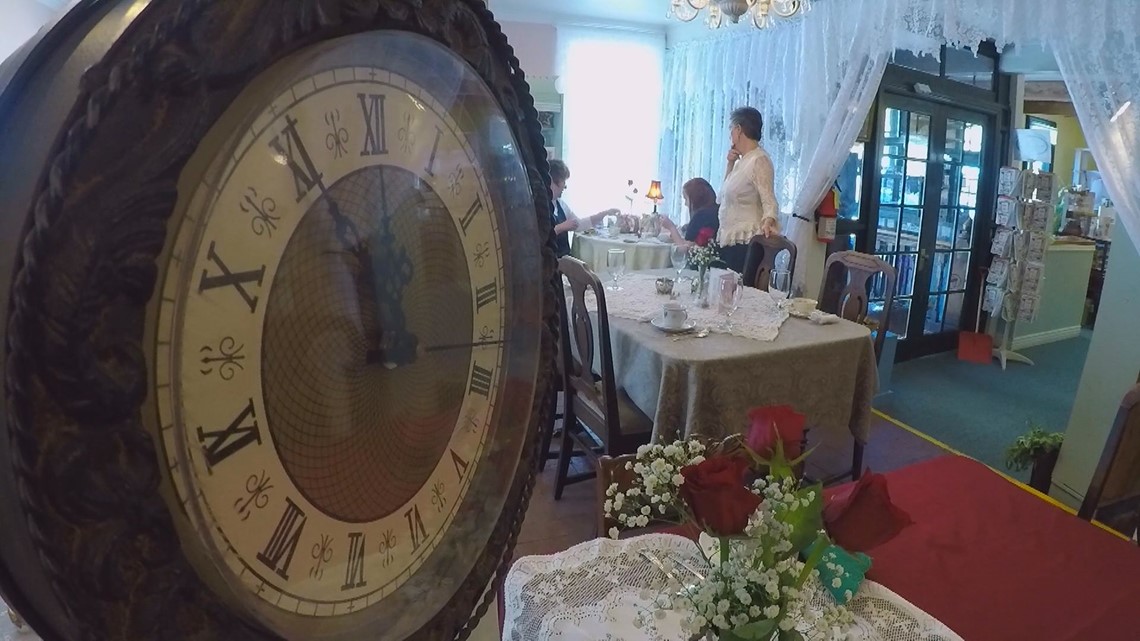 Dusty Rose Tea Room In Georgetown Prepares For Royal Wedding