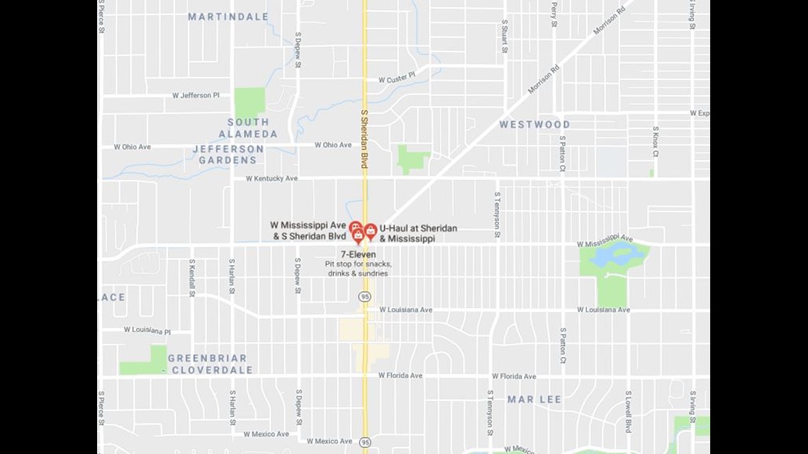 Water main break closes Sheridan Boulevard | 9news.com