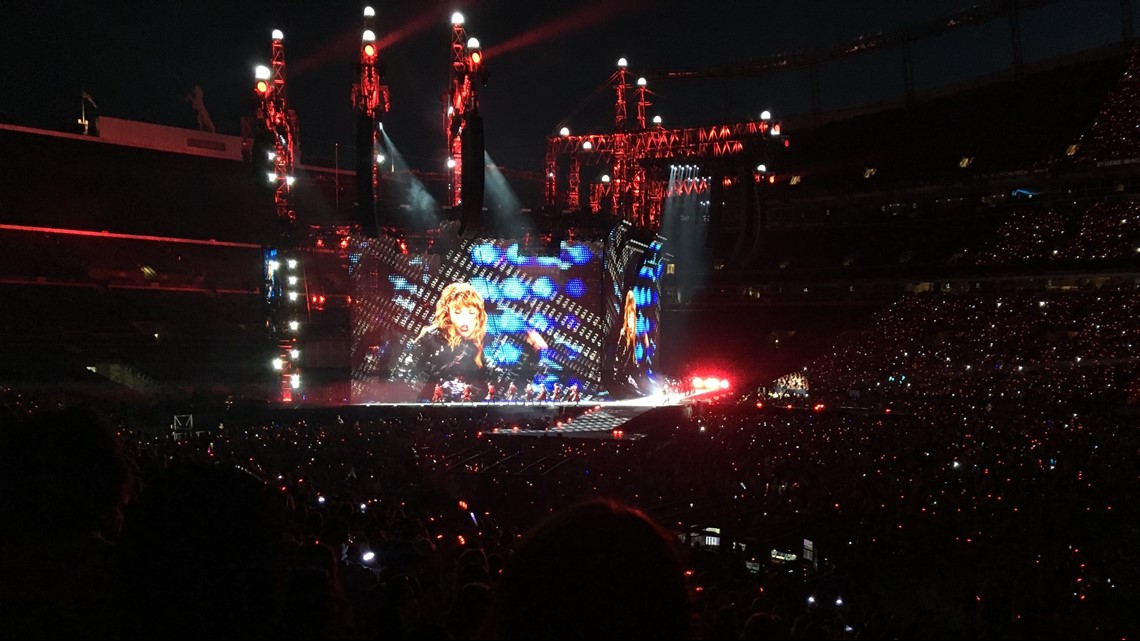 Mile High Stadium's Concert transformations