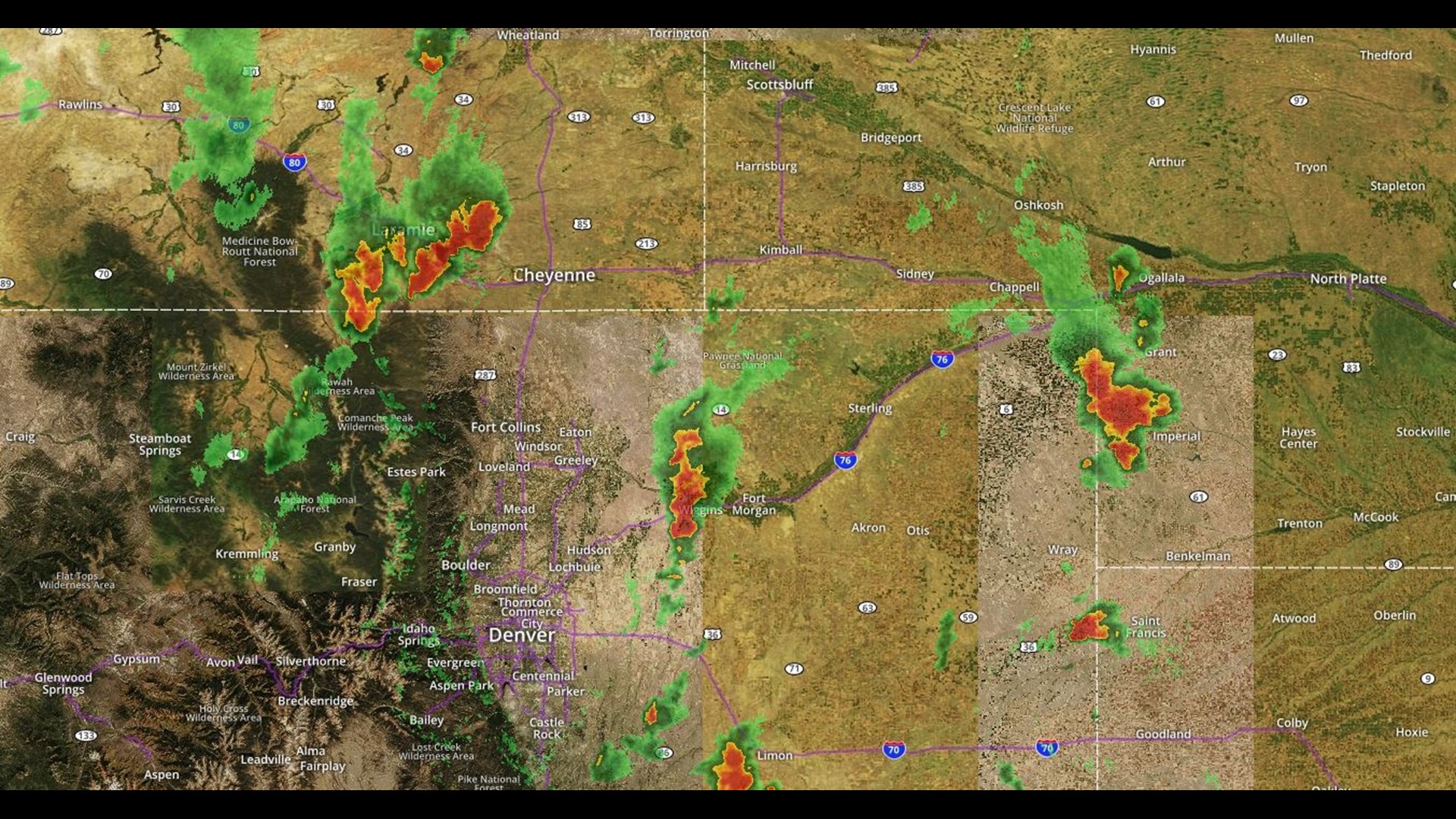 Severe weather forecasted for Colorado's eastern plains