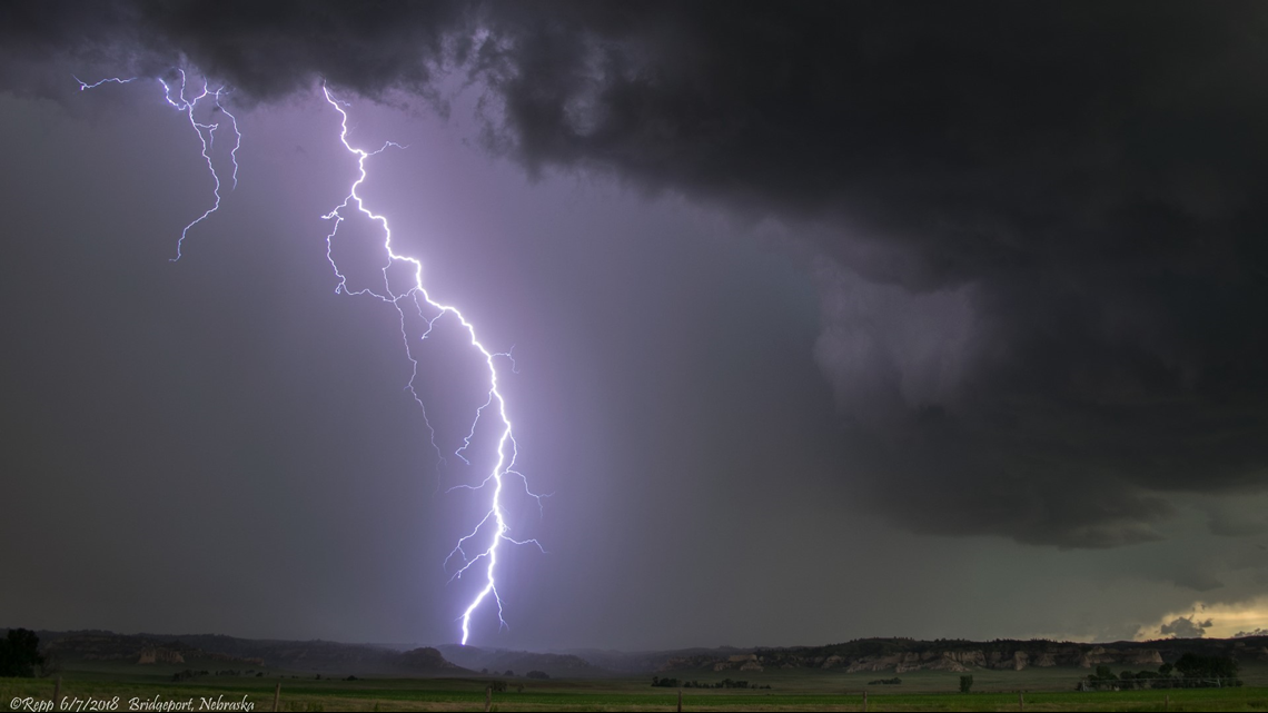 PHOTOS: Incredible shots of lightning storm on Nebraska panhandle ...