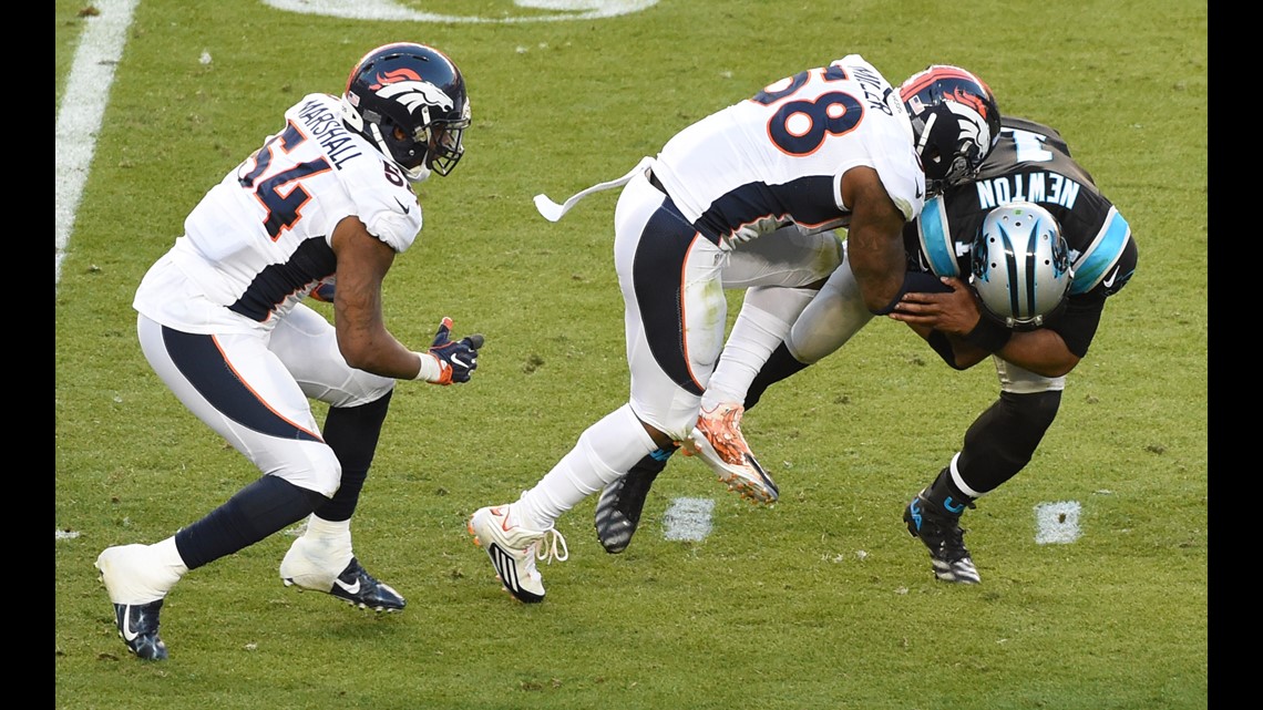 Von Miller forces Cam Newton fumble, Broncos extend lead - NBC Sports