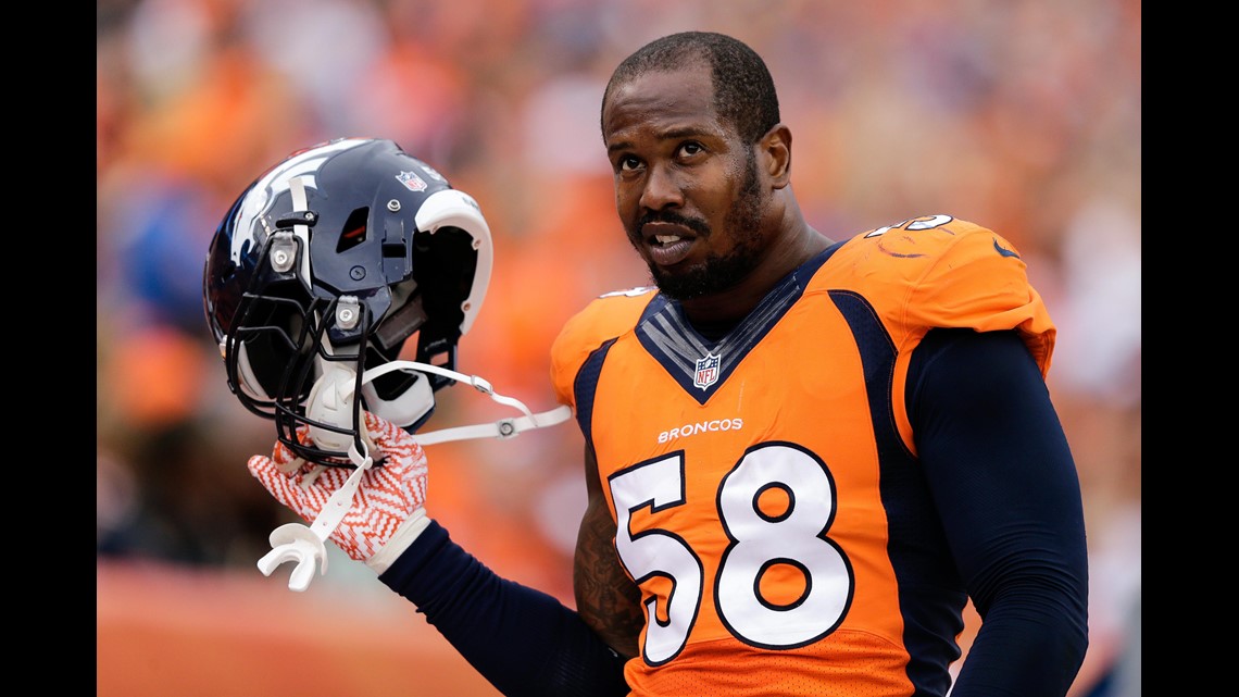 Playing For D.T.': Von Miller Gives Shoutout To Former Teammates, Denver  After Super Bowl Win - CBS Colorado