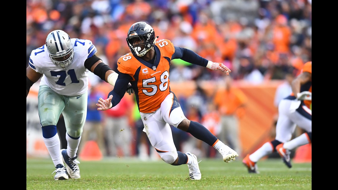 Broncos' Von Miller nominated for Walter Payton Man of the Year Award