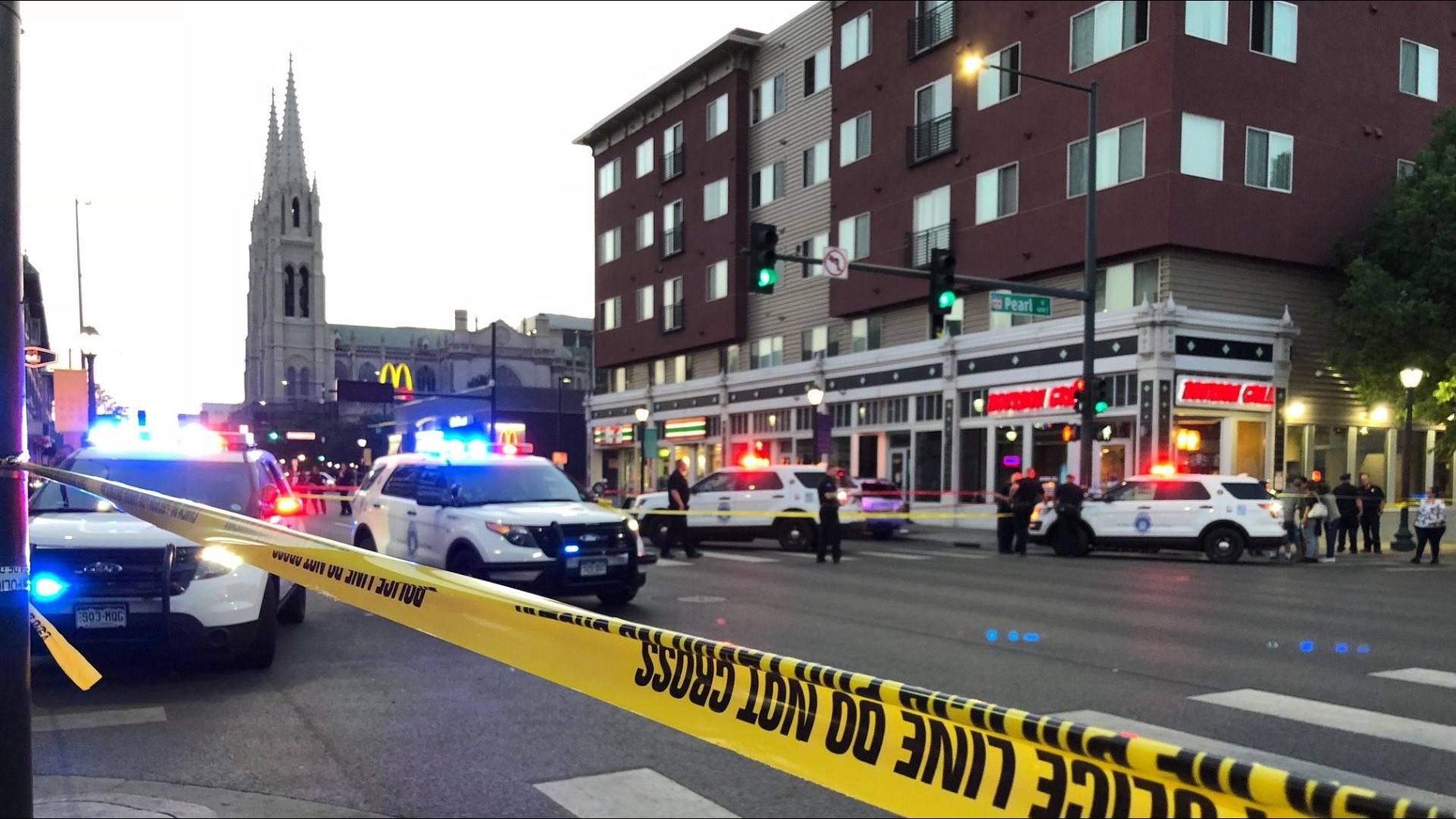PHOTOS Shooting investigation on Colfax