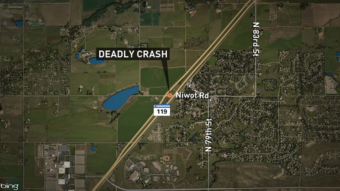 1 dead after two-vehicle crash in Boulder County | 9news.com