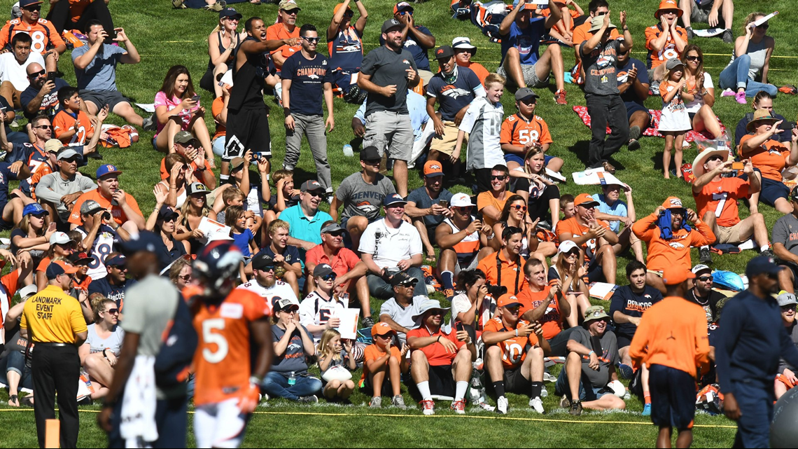 Denver Broncos 2018 training camp schedule announced