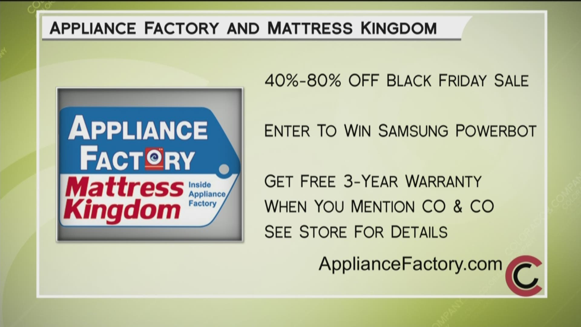 appliance factory mattress kingdom near me