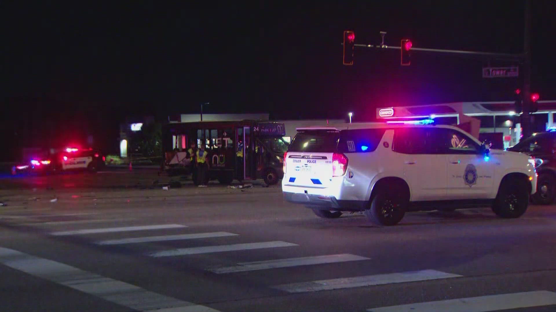 1 killed after shuttle bus crash in Commerce City | 9news.com