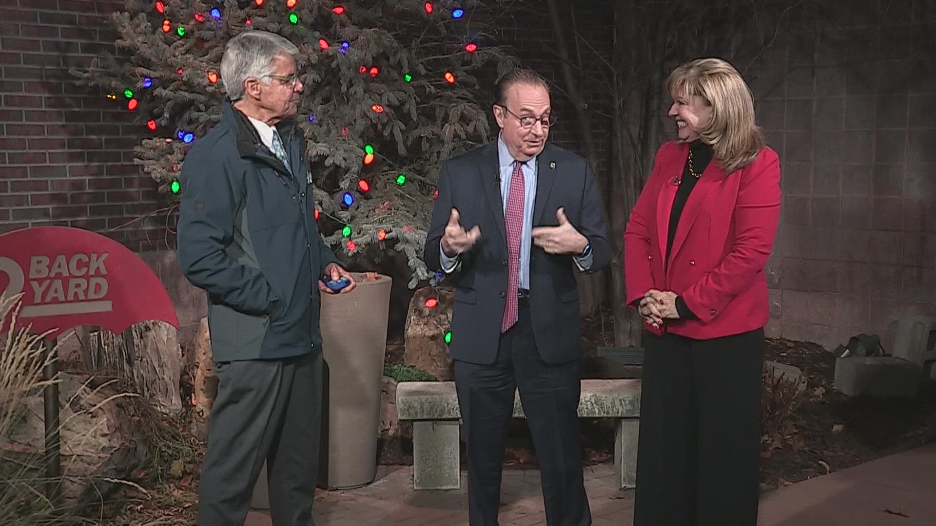 Sherry Sellers Congratulates Gary On His Retirement | 9news.com