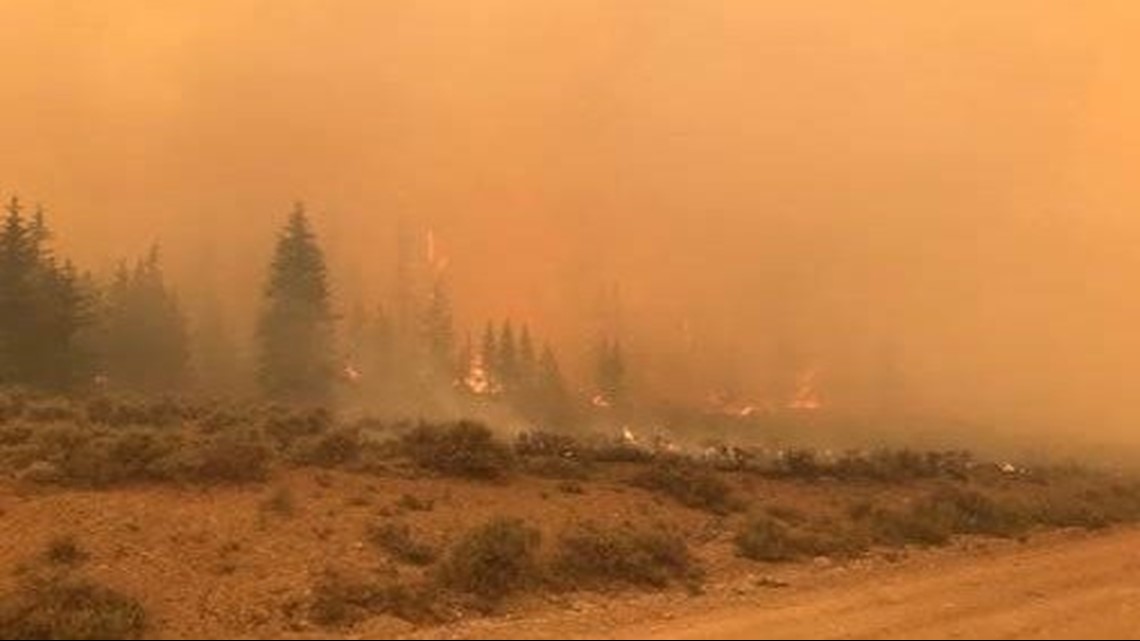 Spring Fire Sunday PHOTOS: Metro area firefighters battle Spring Fire | 9news.com