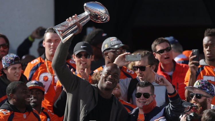 Denver Broncos Super Bowl 50 Champions Trophy Collection Locker