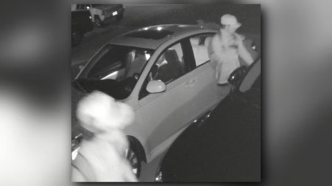 Suspects in rash of car break-ins caught on camera (sort of) | 9news.com